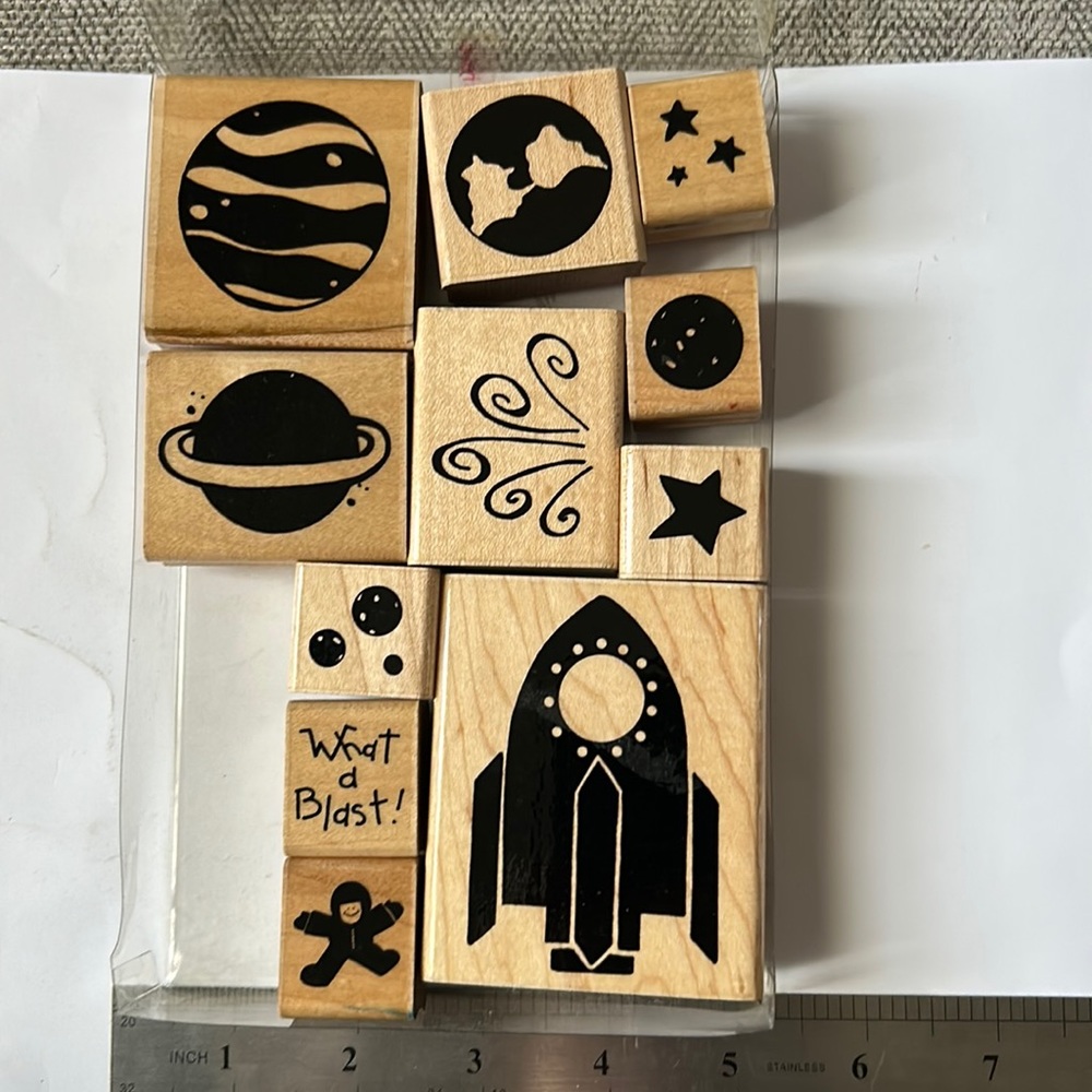 Blast Off S412 stamp set